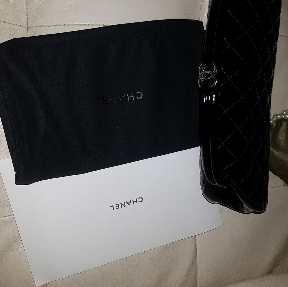 Chanel half moon classic timeless clutch